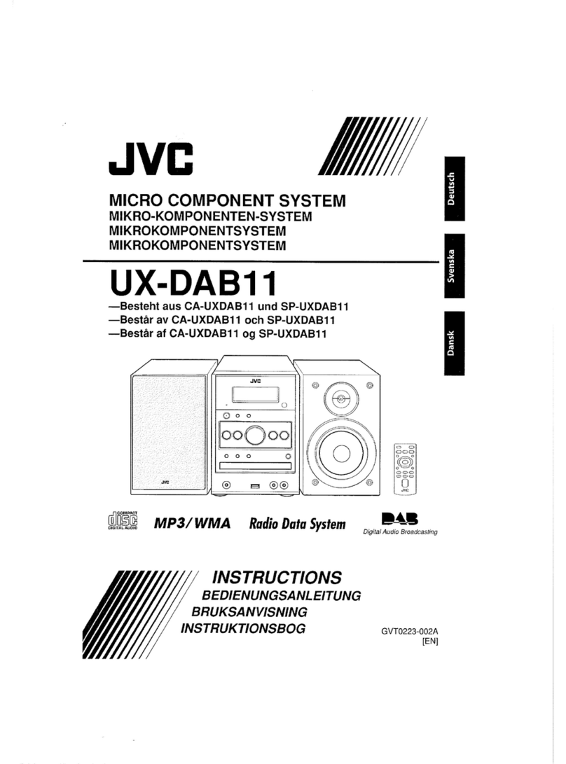 JVC UX-DAB11 User manual
