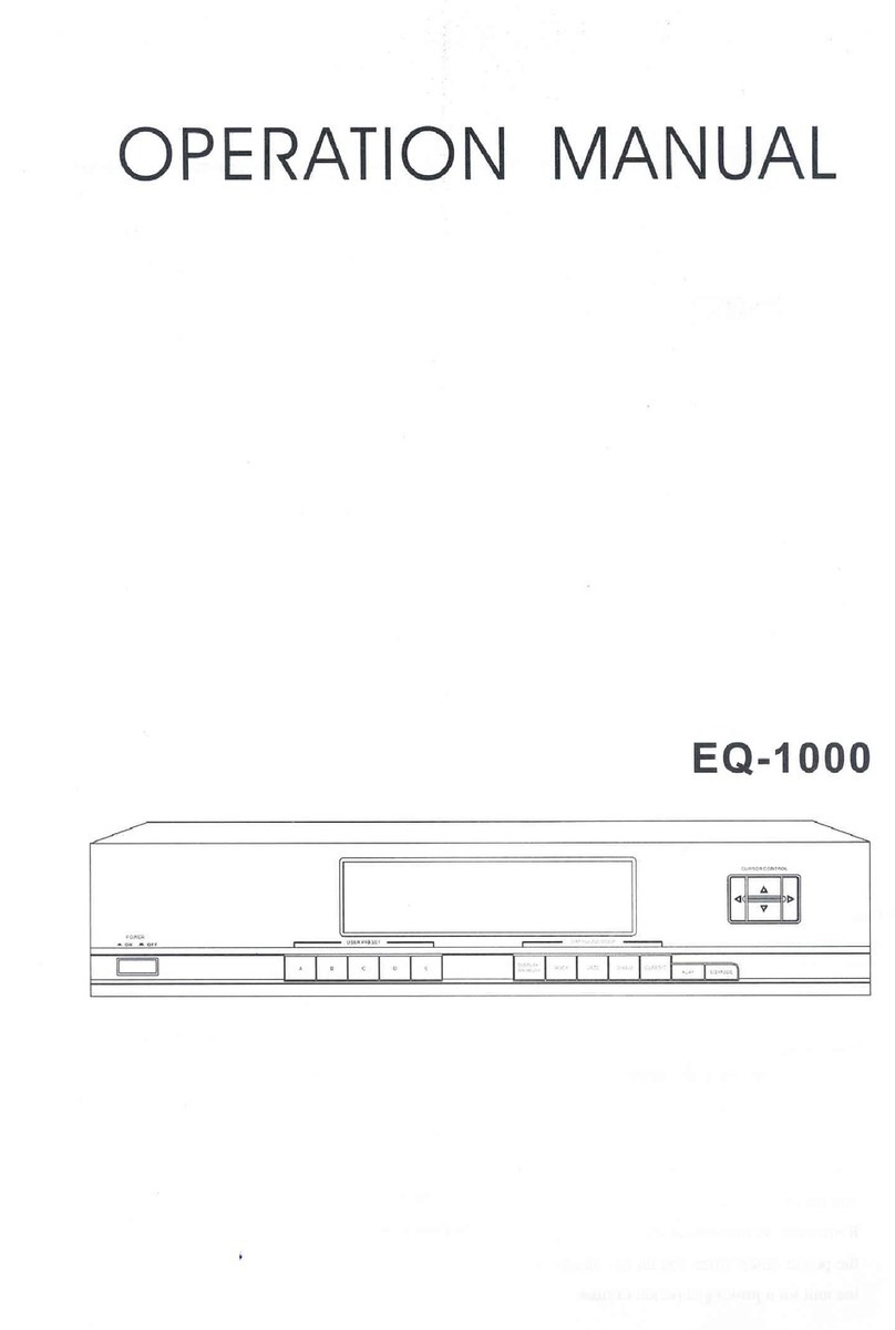X4-TECH EQ-1000 User manual