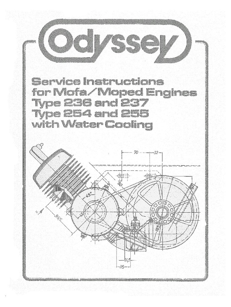 Odyssey 236 Service instructions