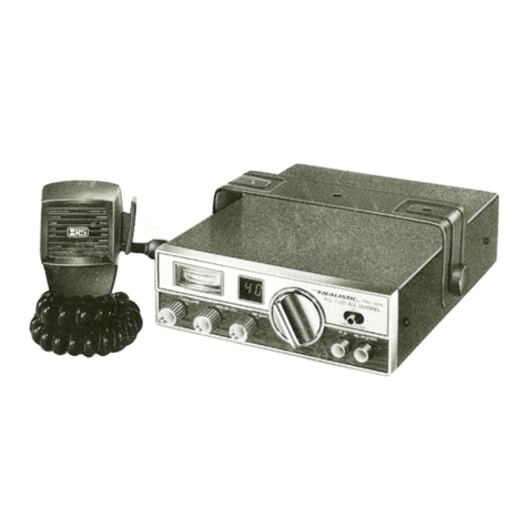 Realistic TRC-424 User manual Realistic TRC-424 User manual
