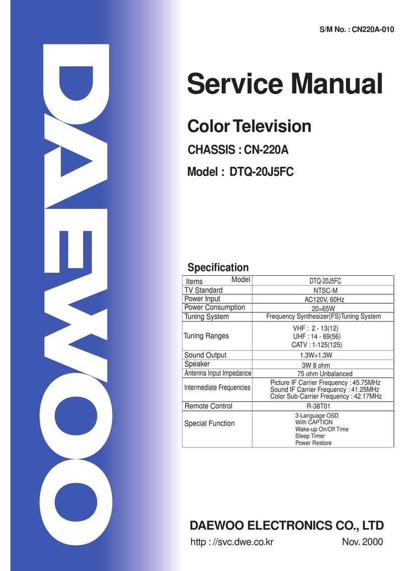 Daewoo DTQ-20J5FC User manual