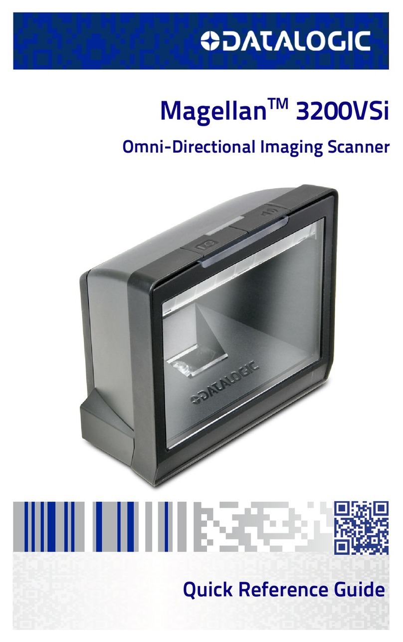Datalogic MAGELLAN 3200VSI Quick reference guide