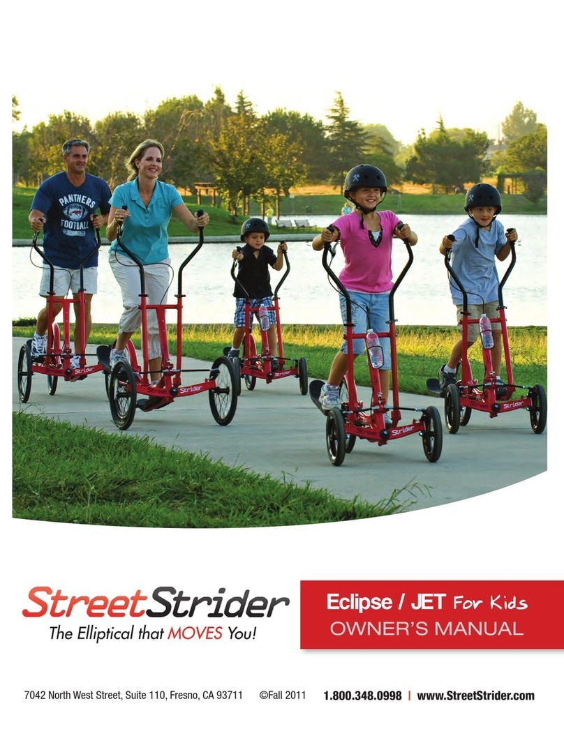 StreetStrider Eclipse owner's manual