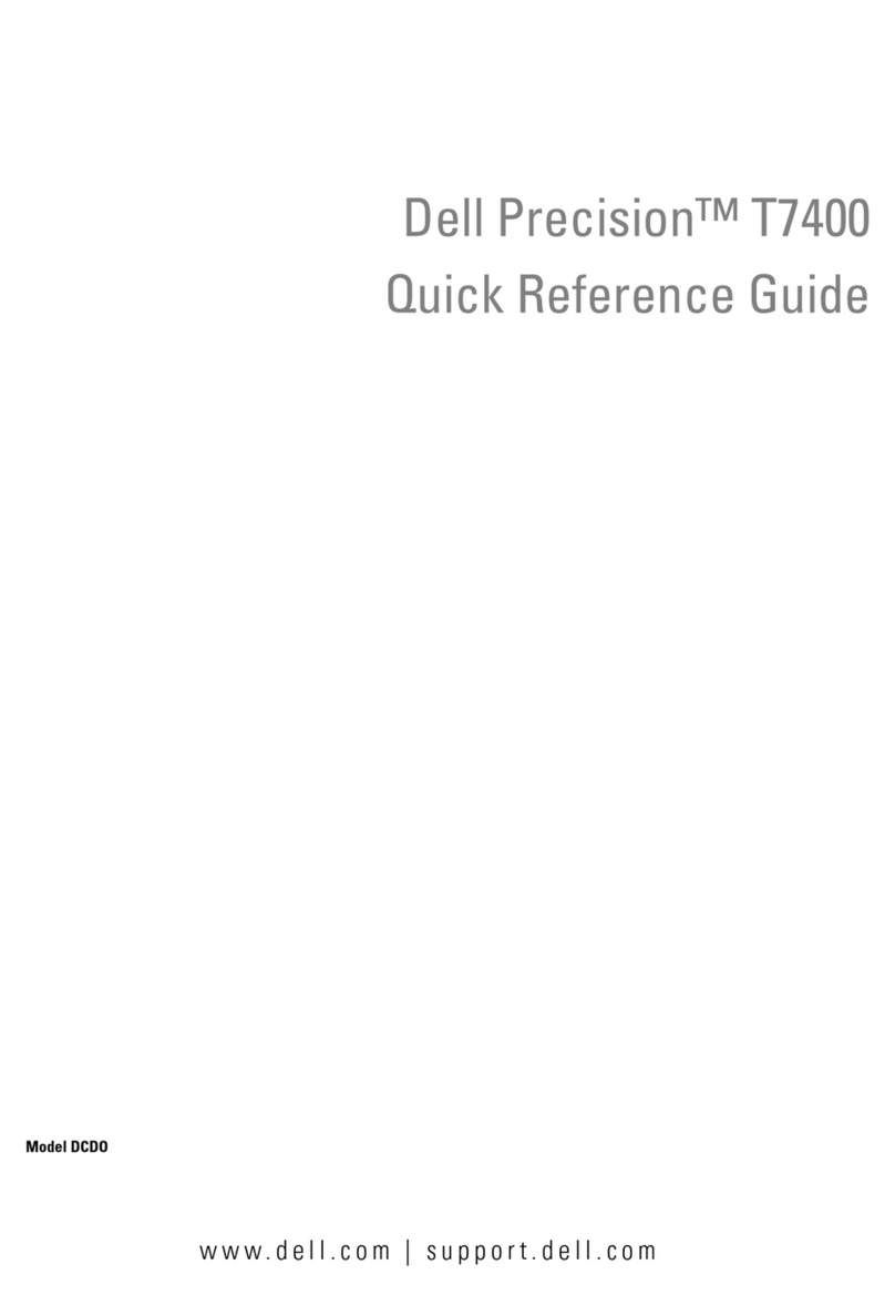 Dell Precision T7400 DCDO User manual