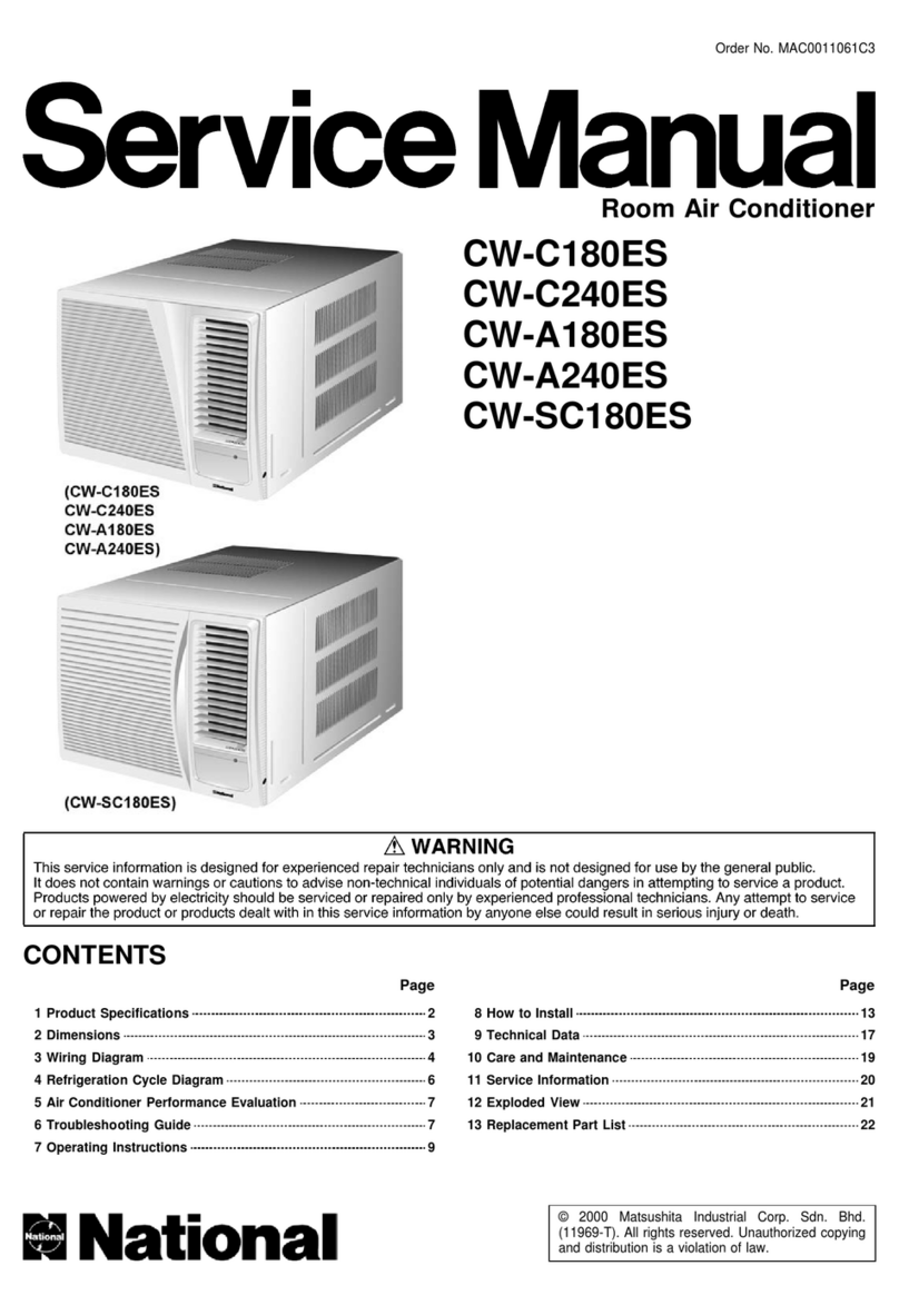 Panasonic CW-C180ES User manual Panasonic CW-C180ES User manual