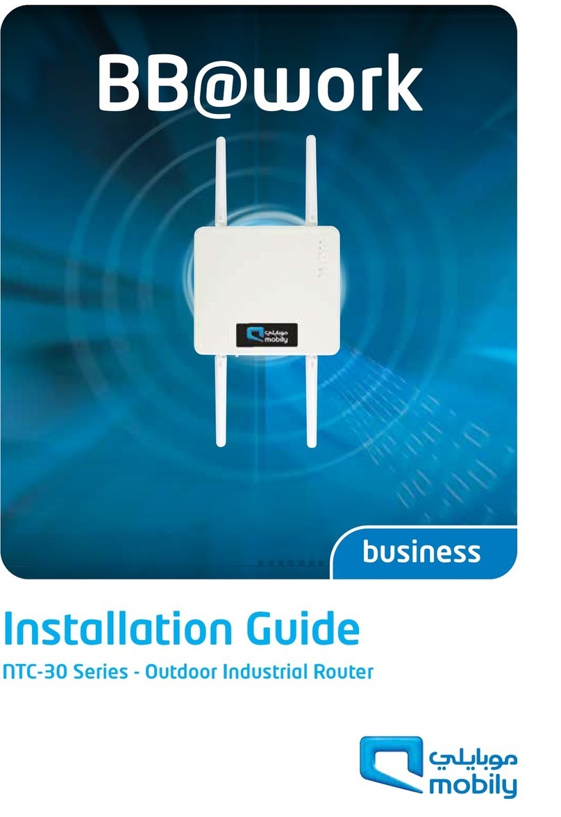 Mobily BB@work NTC-30 Series installation guide