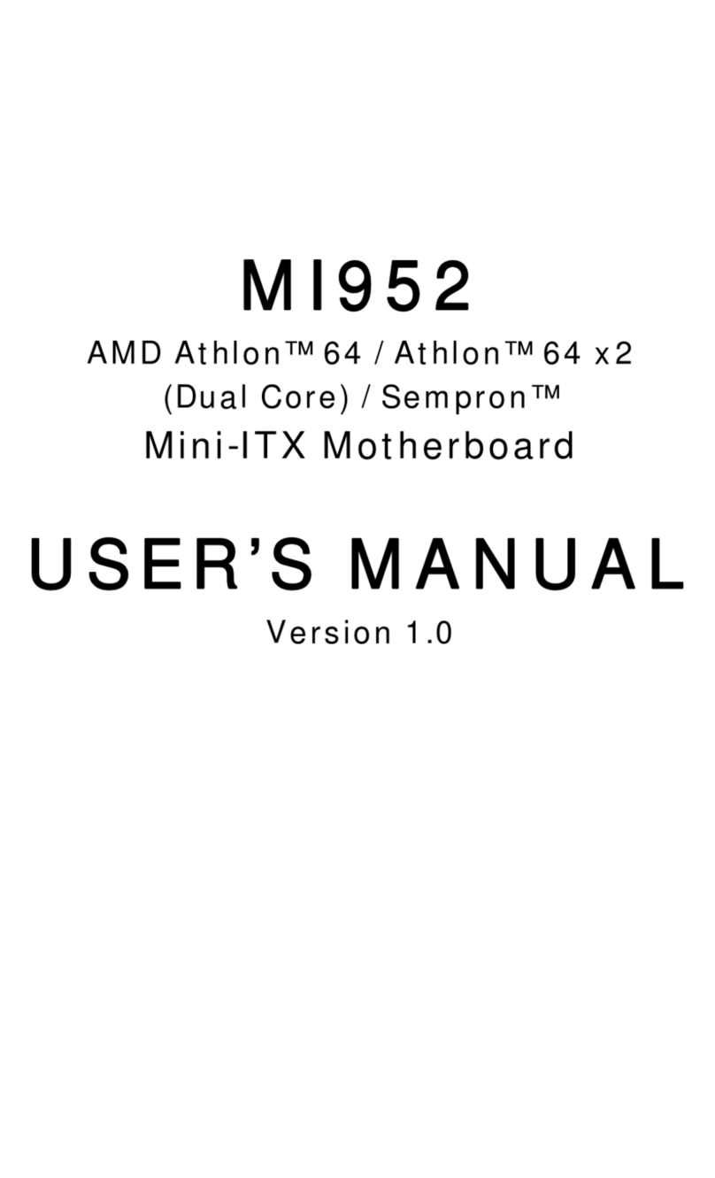 IBT Technologies MI952 user manual