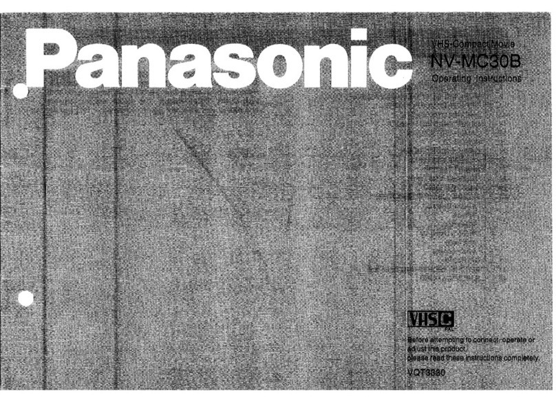 Panasonic NV-MC30B User manual