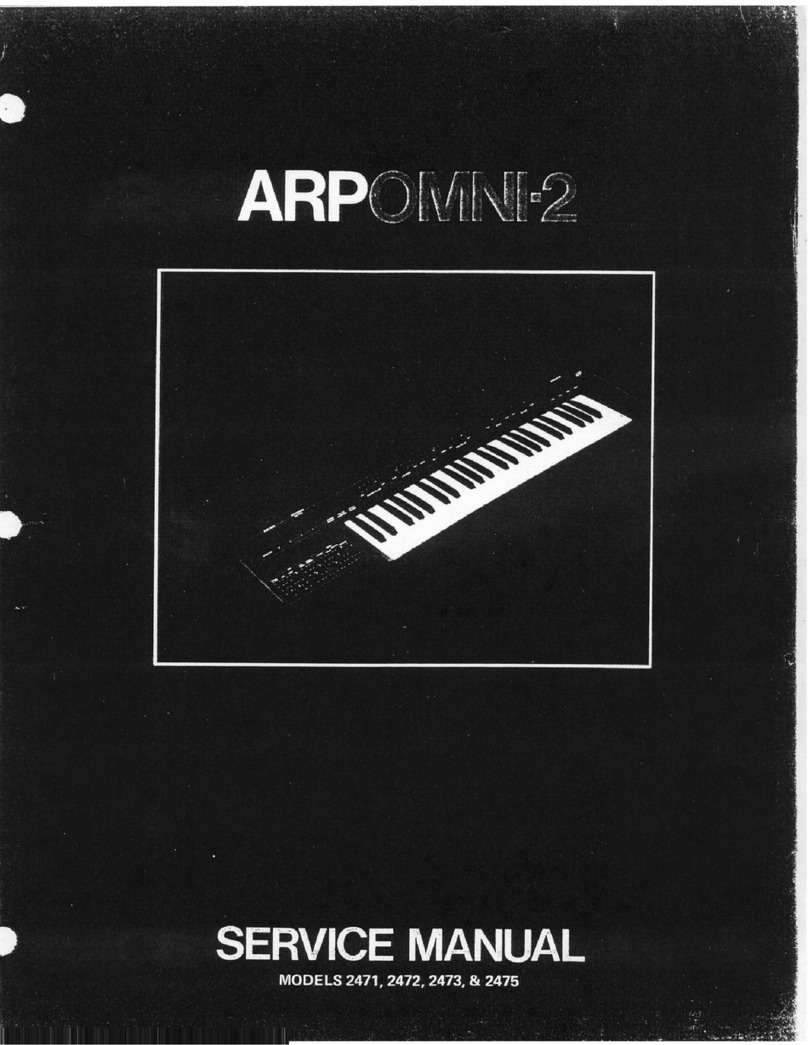 ARP Instruments ARP OMNI-2 2471 User manual