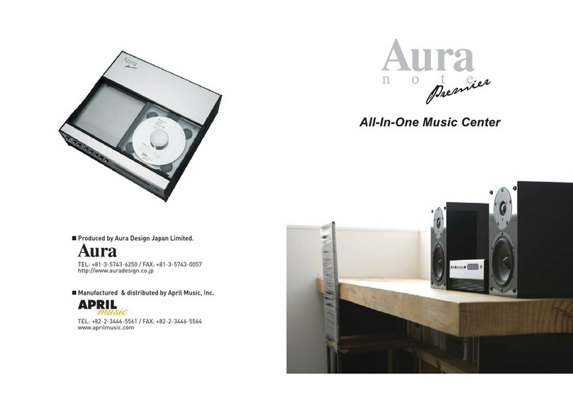 April Music Aura Note Prmeier manual