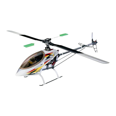 THUNDER TIGER Raptor E550 Quick guide
