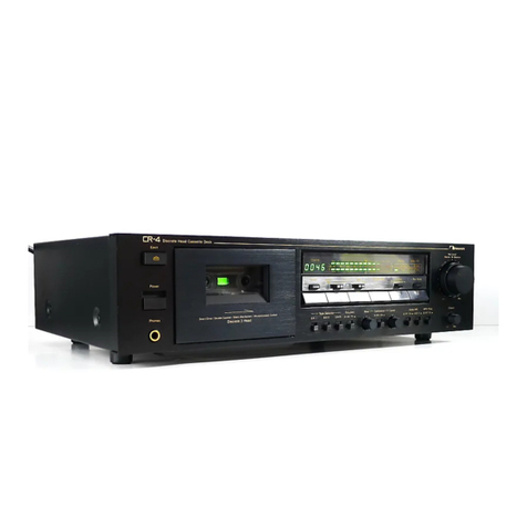 Nakamichi CR-4 Service manual