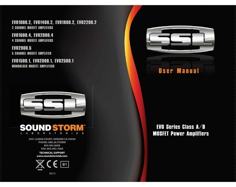 Ssl EVO1500.1 User manual