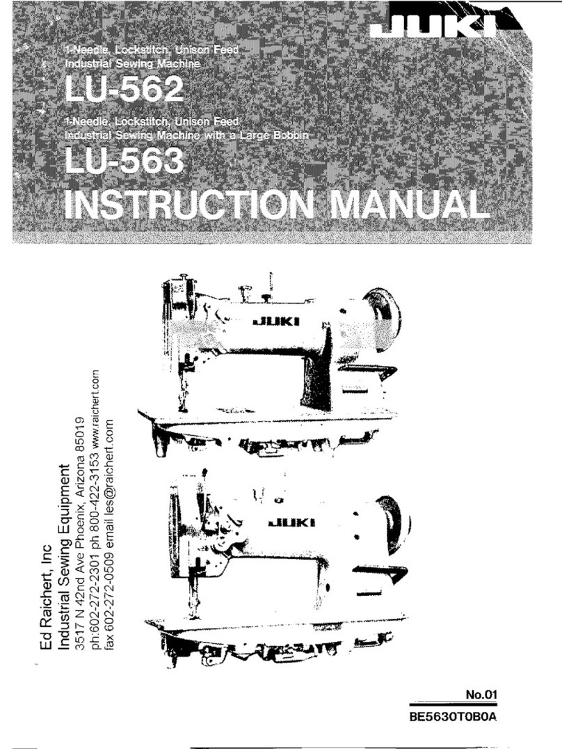 JUKI LU-562 User manual