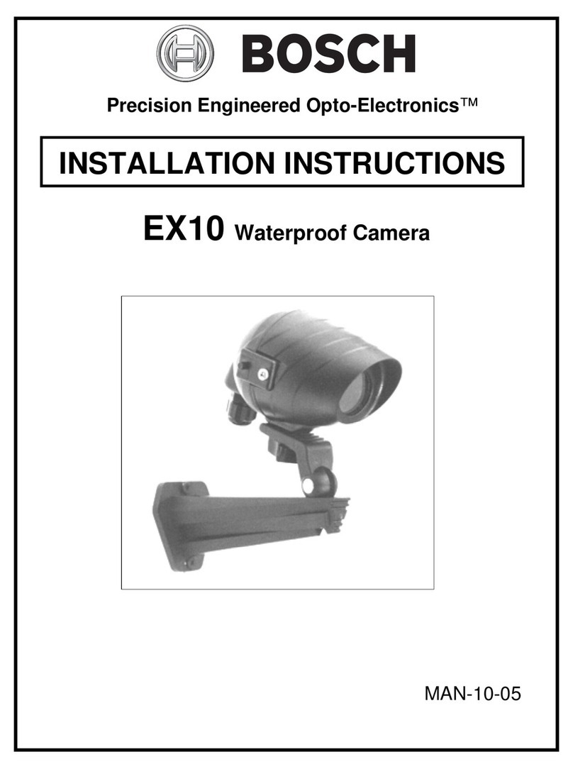 Bosch EX10 installation instructions