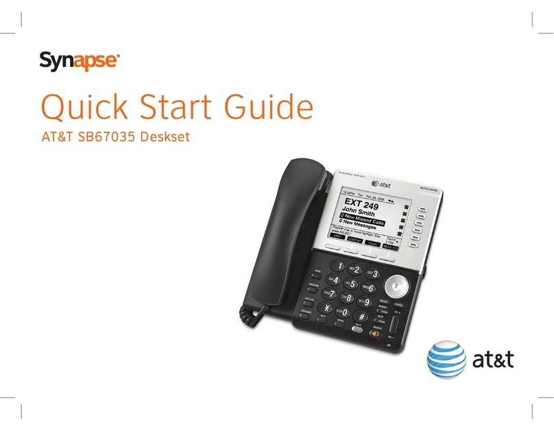 AT&T Synapse SB67035 User manual AT&T Synapse SB67035 User manual