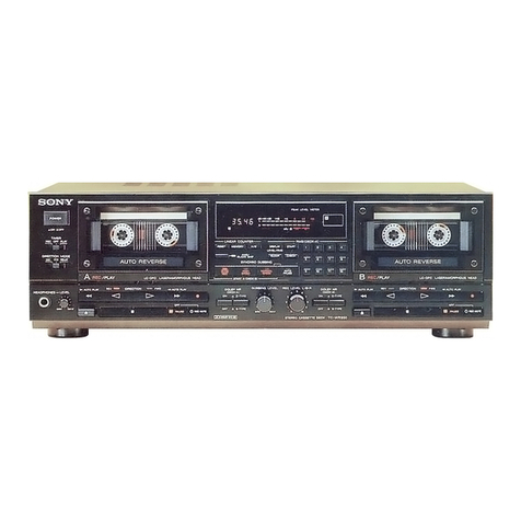 Sony TC-WR950 User manual