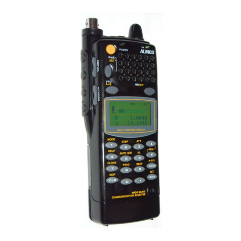 Alinco DJ-X10 User manual