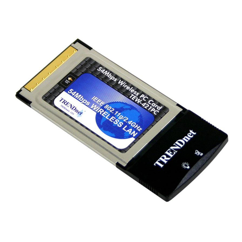 TRENDnet TEW-421PC Quick installation guide