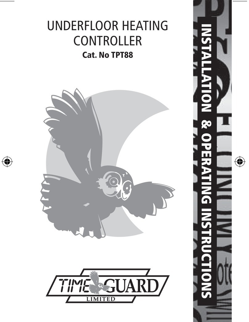 Time Gaurd TPT88 Installation & operating instructions