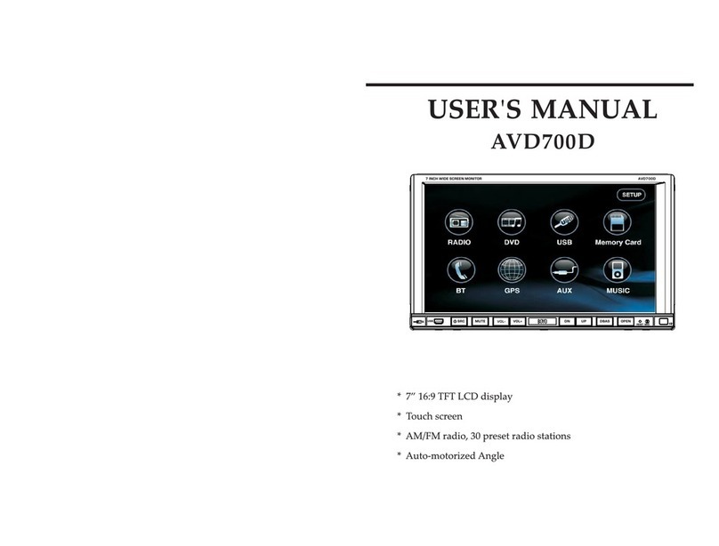 Boyo AVD700D user manual Boyo AVD700D user manual