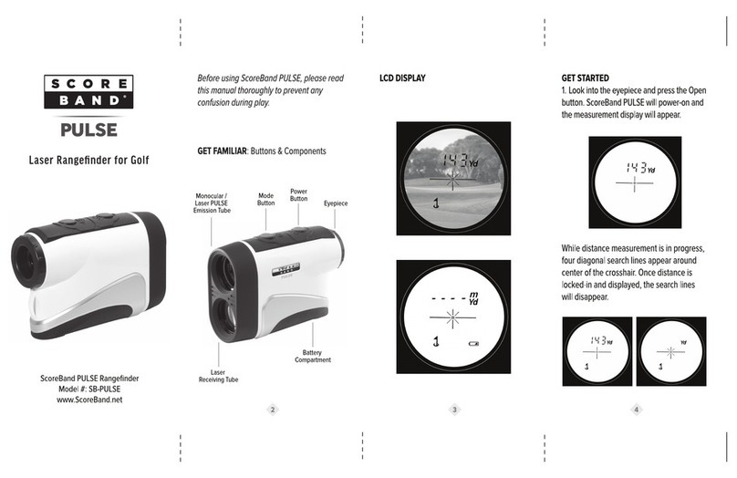 ScoreBand SB-PULSE User manual