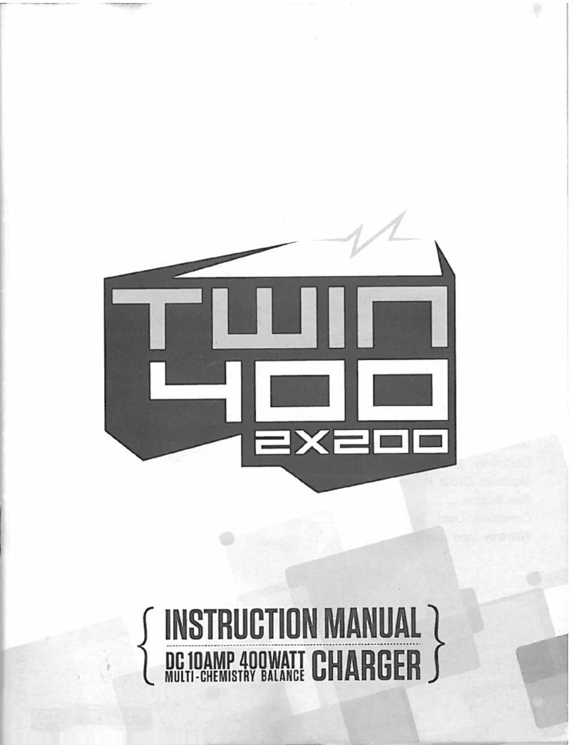 Racers Edge TWIN400 User manual