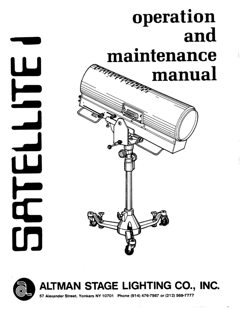 Altman satallite I Operation and maintenance manual