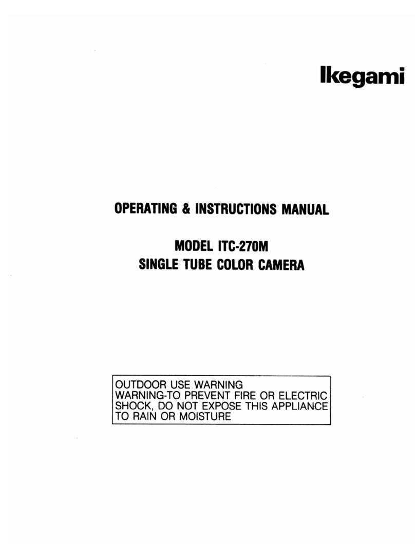 Ikegami ITC-270M Instruction Manual