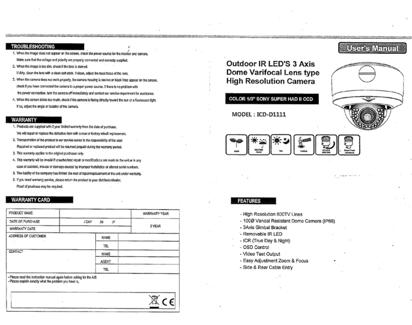Ikegami ICD-D1111 User manual
