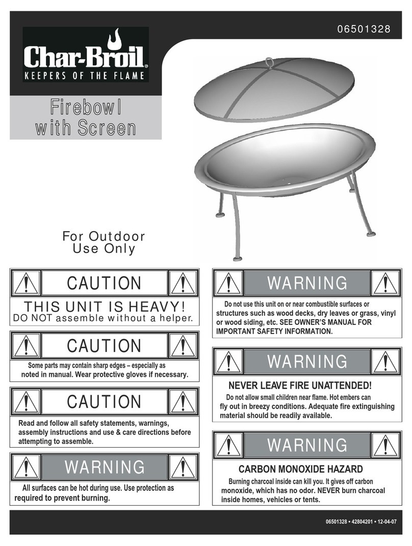 Char-Broil 06501328 user manual Char-Broil 06501328 user manual