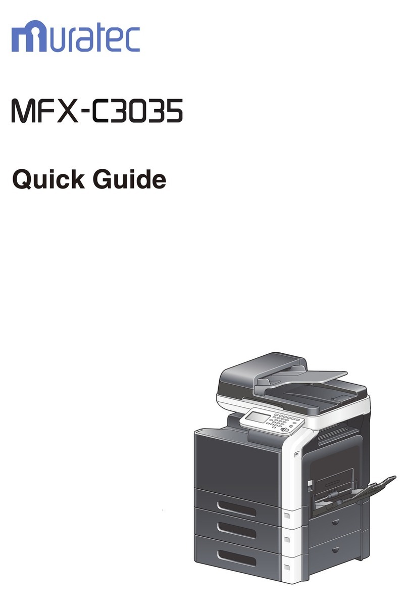 Muratec MFX-C3035 quick guide