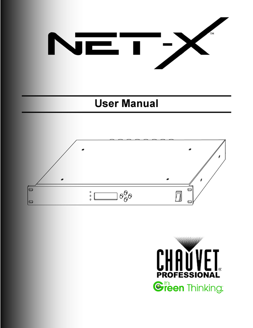 Chauvet Net-X user manual
