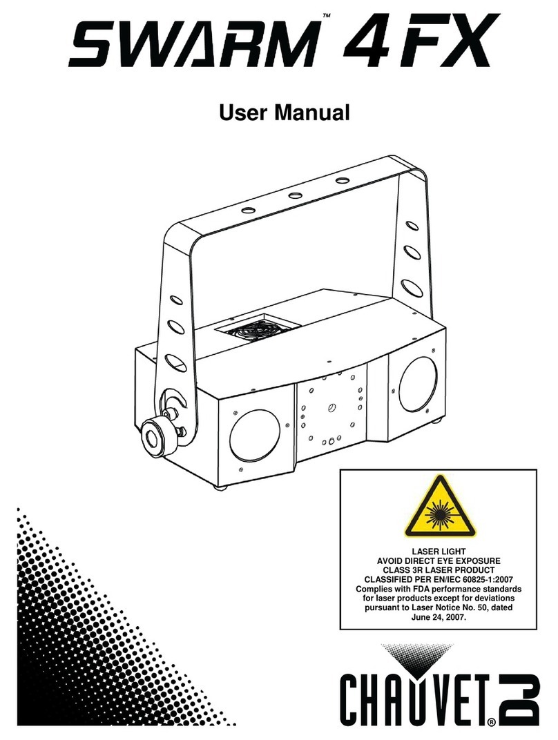 Chauvet Swarm 4FX User manual
