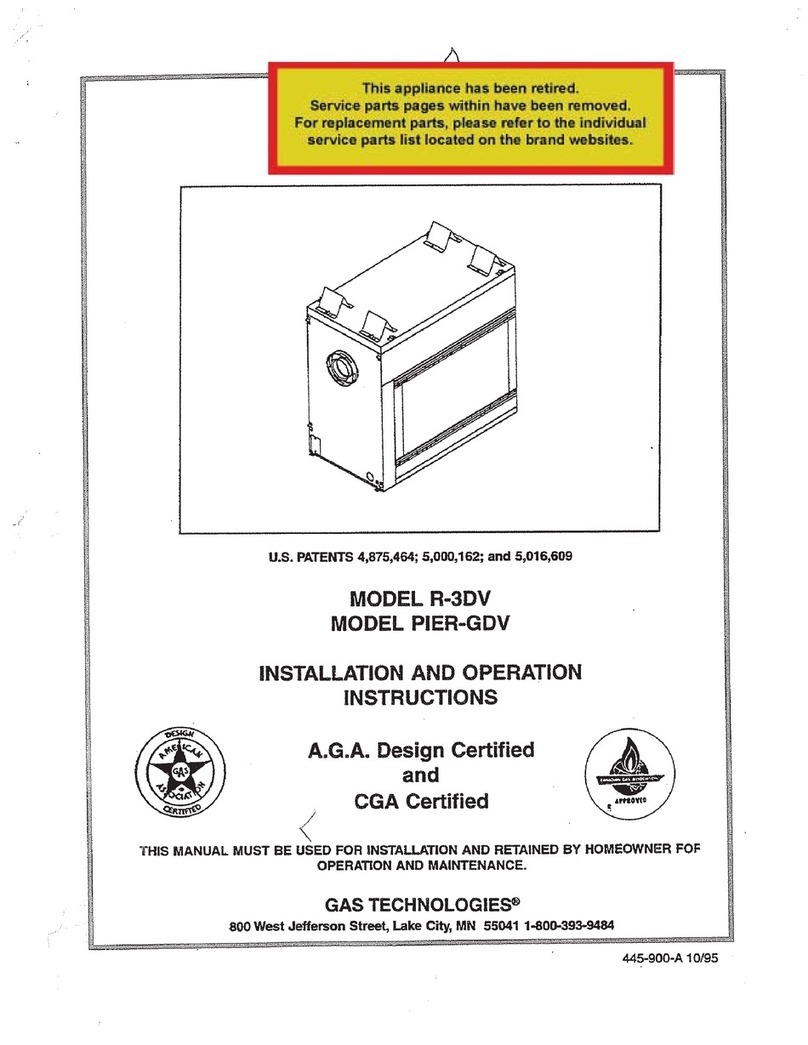 GTI R-3DV Installation and operation instructions