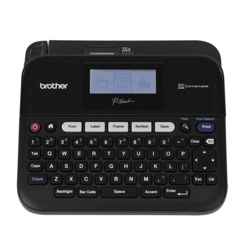 Brother P-Touch PT-D450 User manual