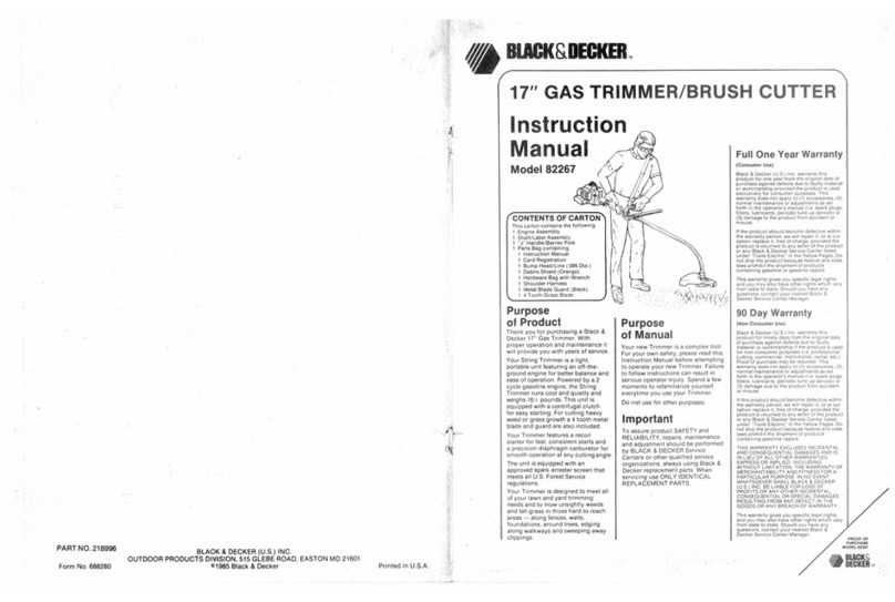 Black & Decker 82267 instruction manual