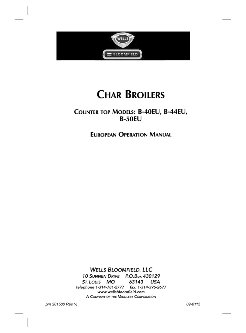 Bloomfield B-40EU operating instructions
