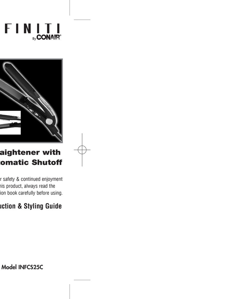 Conair INFINITI INFCS25C User manual