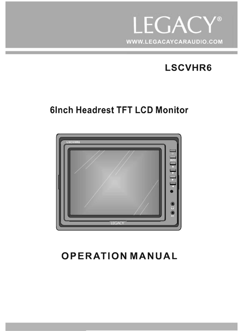Legacy LSCVHR6 Operation manual