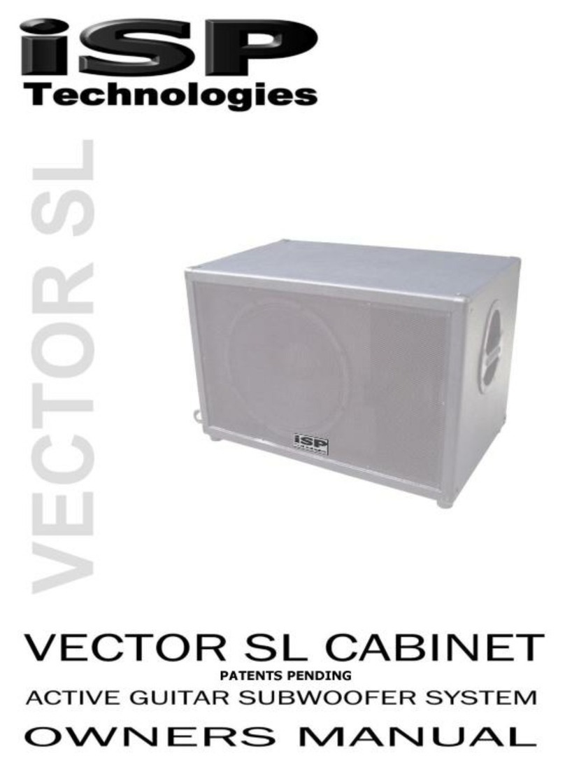 iSP Vector SL User manual