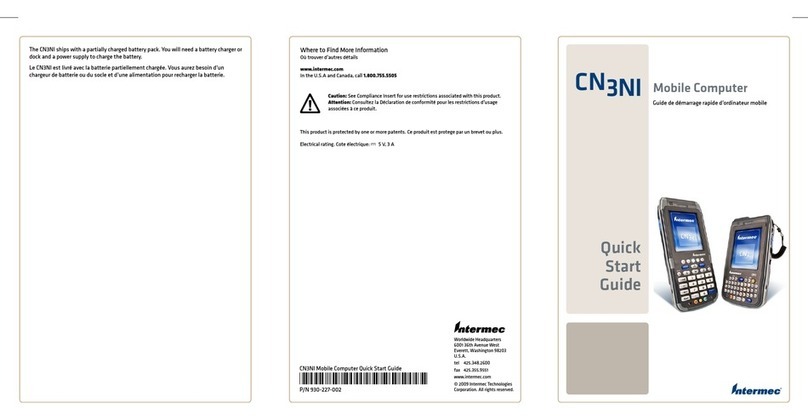 Intermec CN3NI User manual