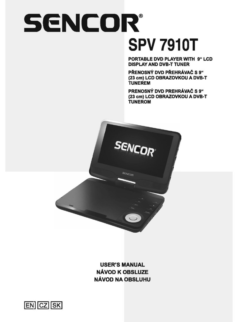 Sencor SPV 7910T user manual