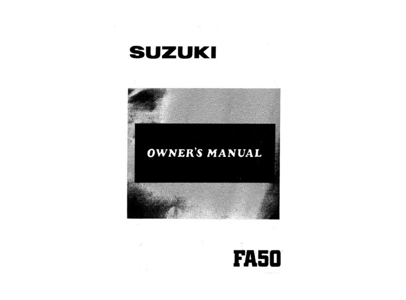Suzuki FA50 owner's manual