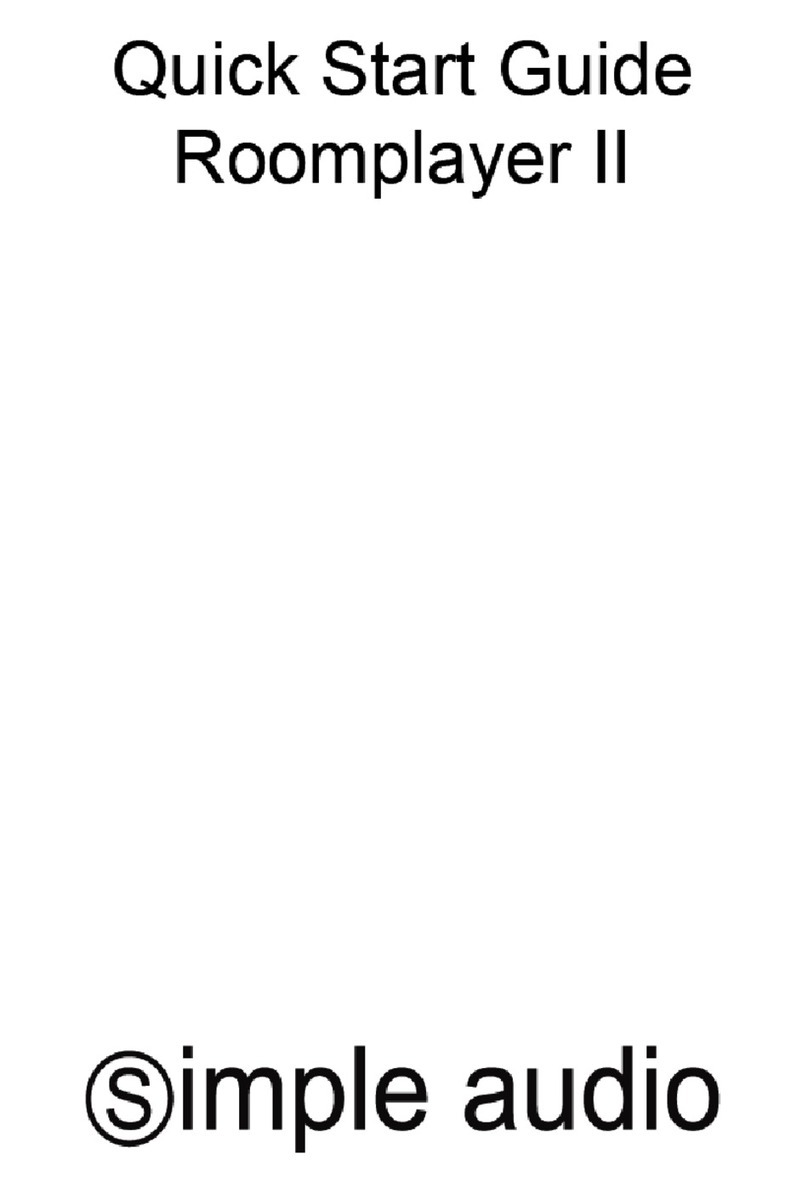 Simple Audio Roomplayer II quick start guide