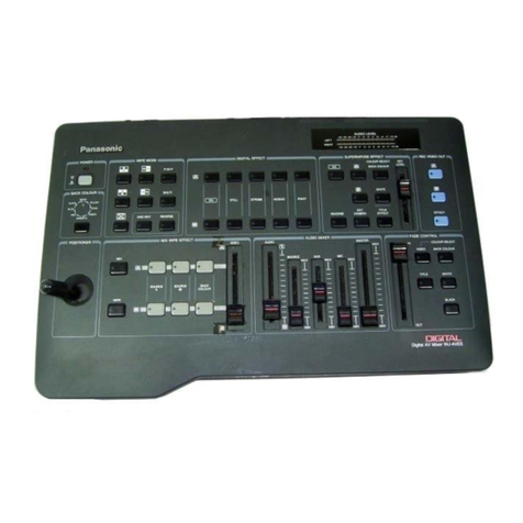 Panasonic WJ-AVE5 User manual