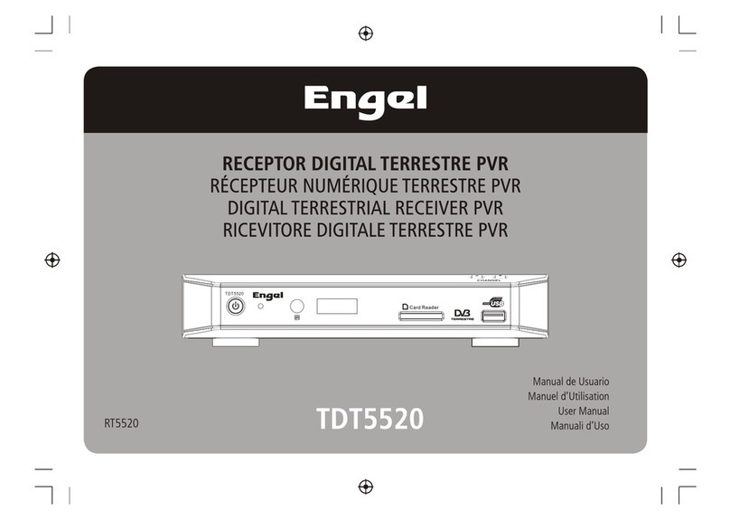 Engel TDT5520 user manual