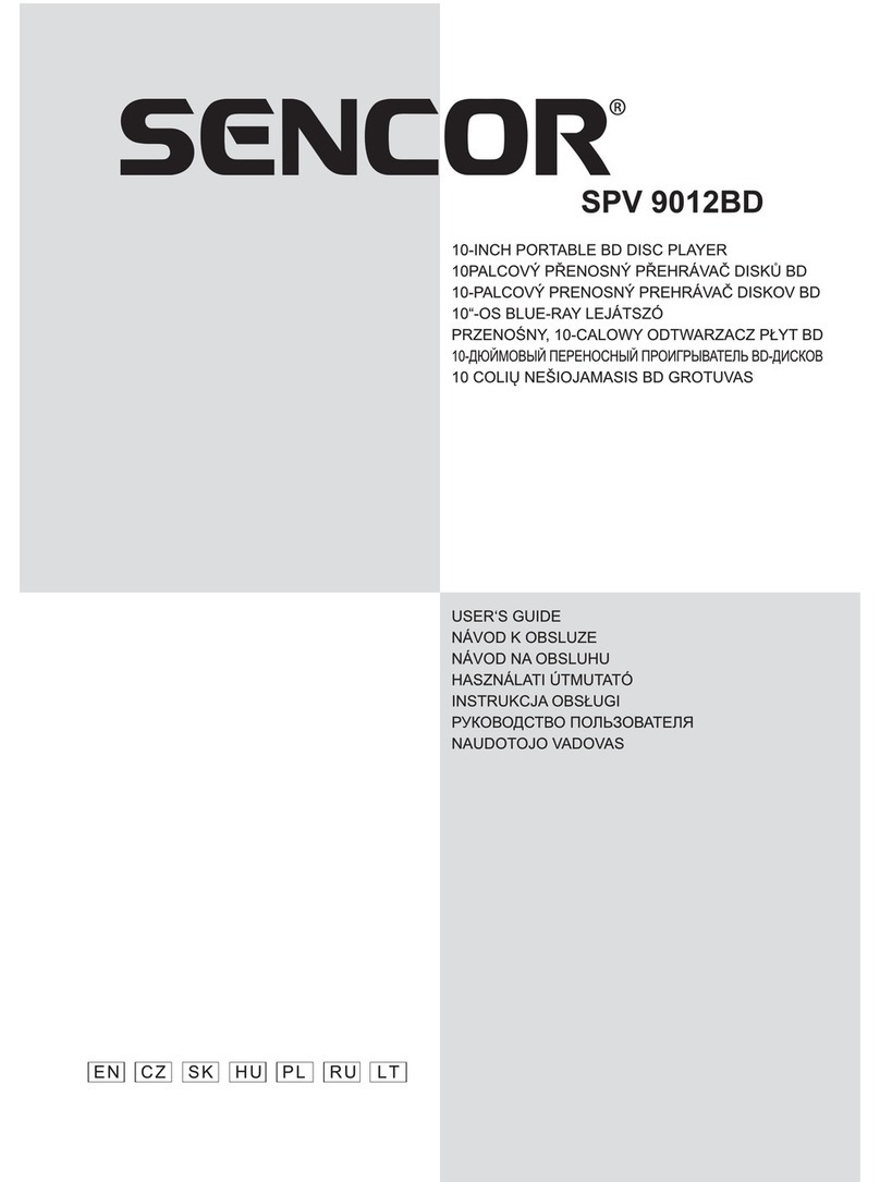 Sencor SPV 9012BD user guide