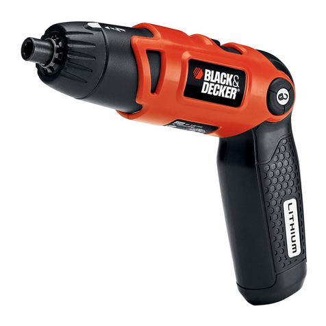 Black & Decker LI2000 User manual
