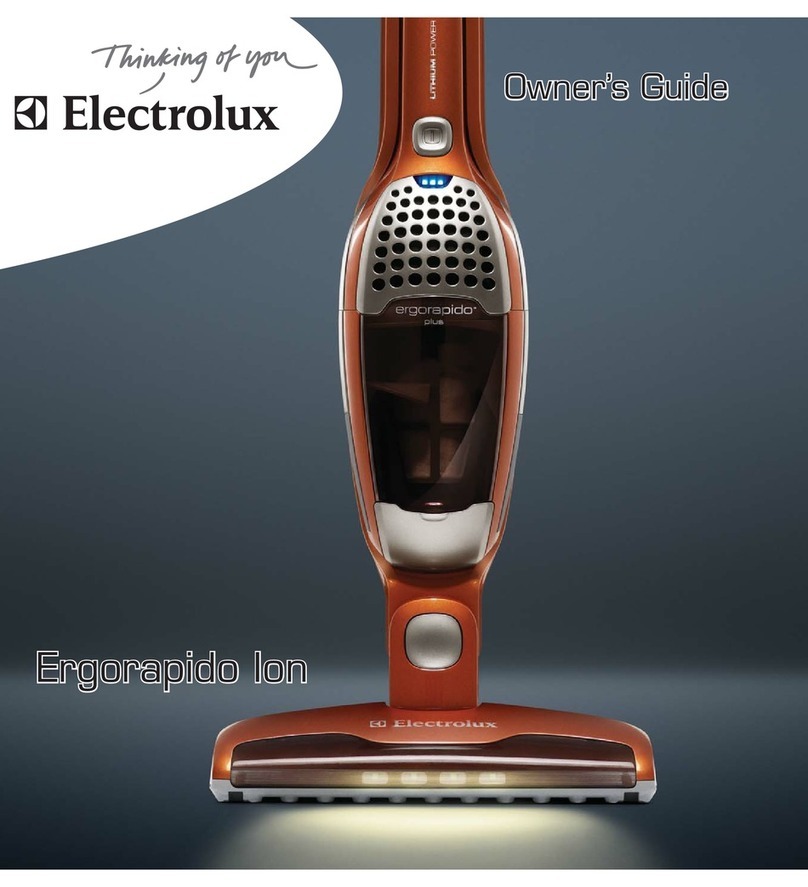 Electrolux EL1030A Ergorapido Ion User manual